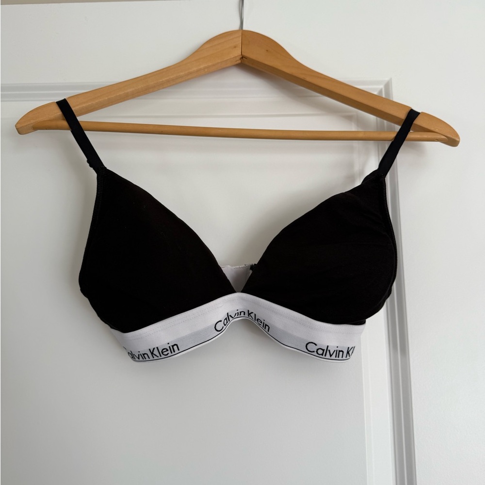 Calvin Klein Black and White Bra